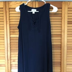 Loft Navy Dress